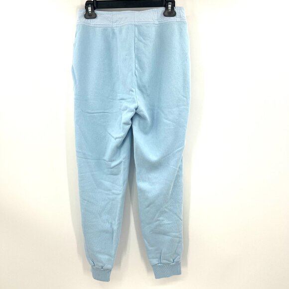 Something Navy Light Blue Cotton Joggers Women's Small - Picture 4 of 6